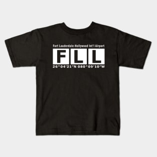 FLL Airport, Fort Lauderdale-Hollywood International Airport Kids T-Shirt